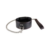 Sultra Lambskin 2 1/2 Collar with Chain - Black