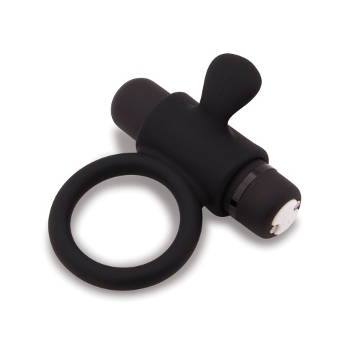 Nu Sensuelle Rev Silicone 7 Function Bullet Ring Black