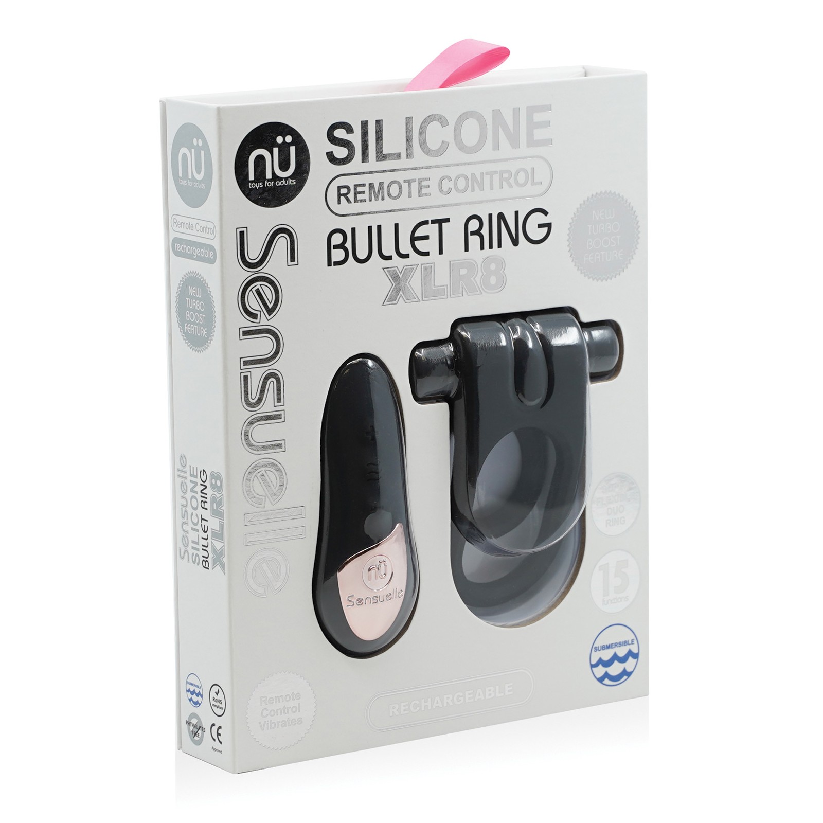 Nu Sensuelle Remote Control Bullet Ring for Couples