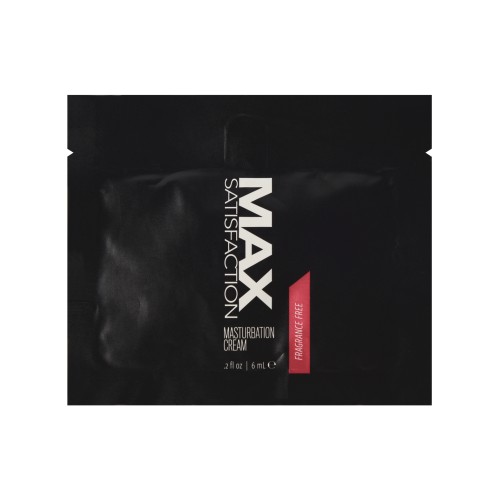 Crema para Masturbación Max Satisfaction Pack de 24 para Placer