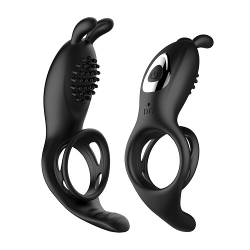 Anillo Vibrador Bliss Hummingbird - Negro