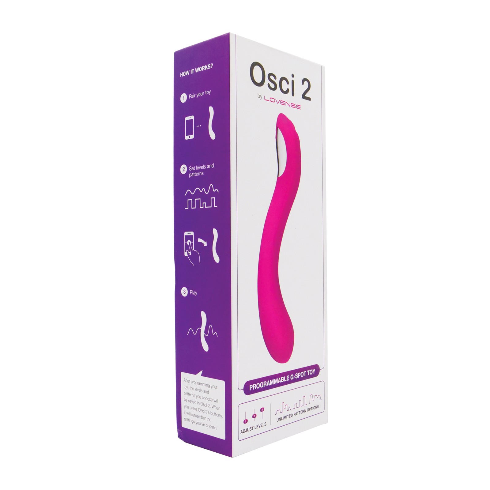 Lovense Osci 2 G Spot Vibrator - Pink