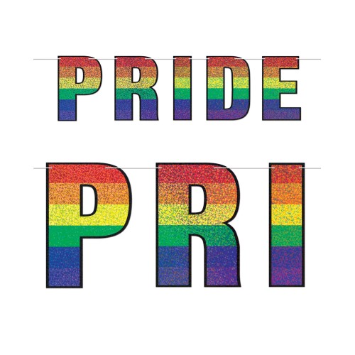 Pride Streamer for Celebrations