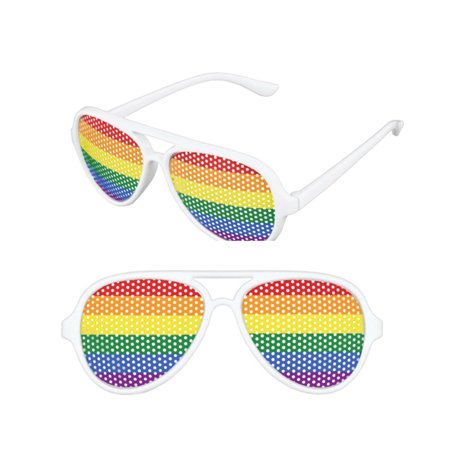 Rainbow Pinhole Glasses for Celebration