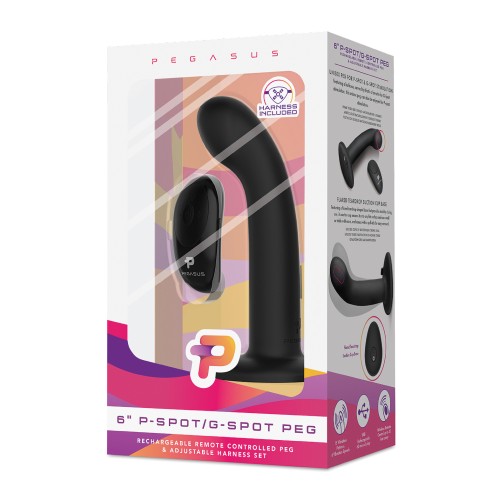 Pegasus 6" Rechargeable P-Spot G-Spot Peg