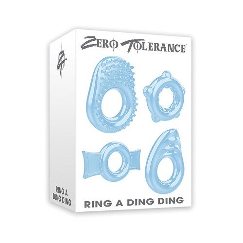 Juego de Anillos para el Pene Zero Tolerance - Aumenta tu Placer