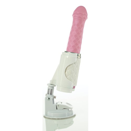 Pillow Talk Feisty - Rechargeable Thrusting Vibrator in Pink