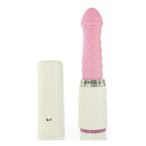 Pillow Talk Feisty - Rechargeable Thrusting Vibrator in Pink