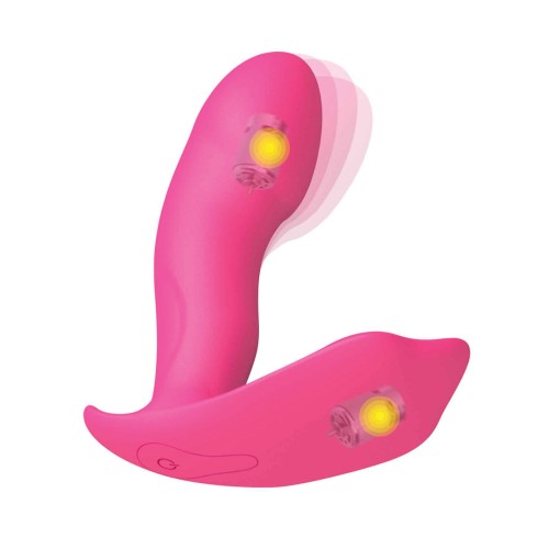 Estimulador Dual Dorcel Secret Clit con Calor y Control por Voz