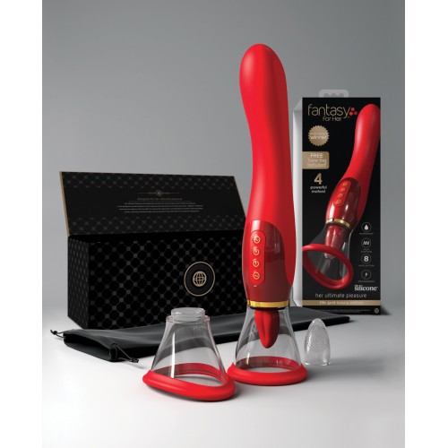 Fantasy for Her Ultimate Pleasure 24K Gold Edition Red