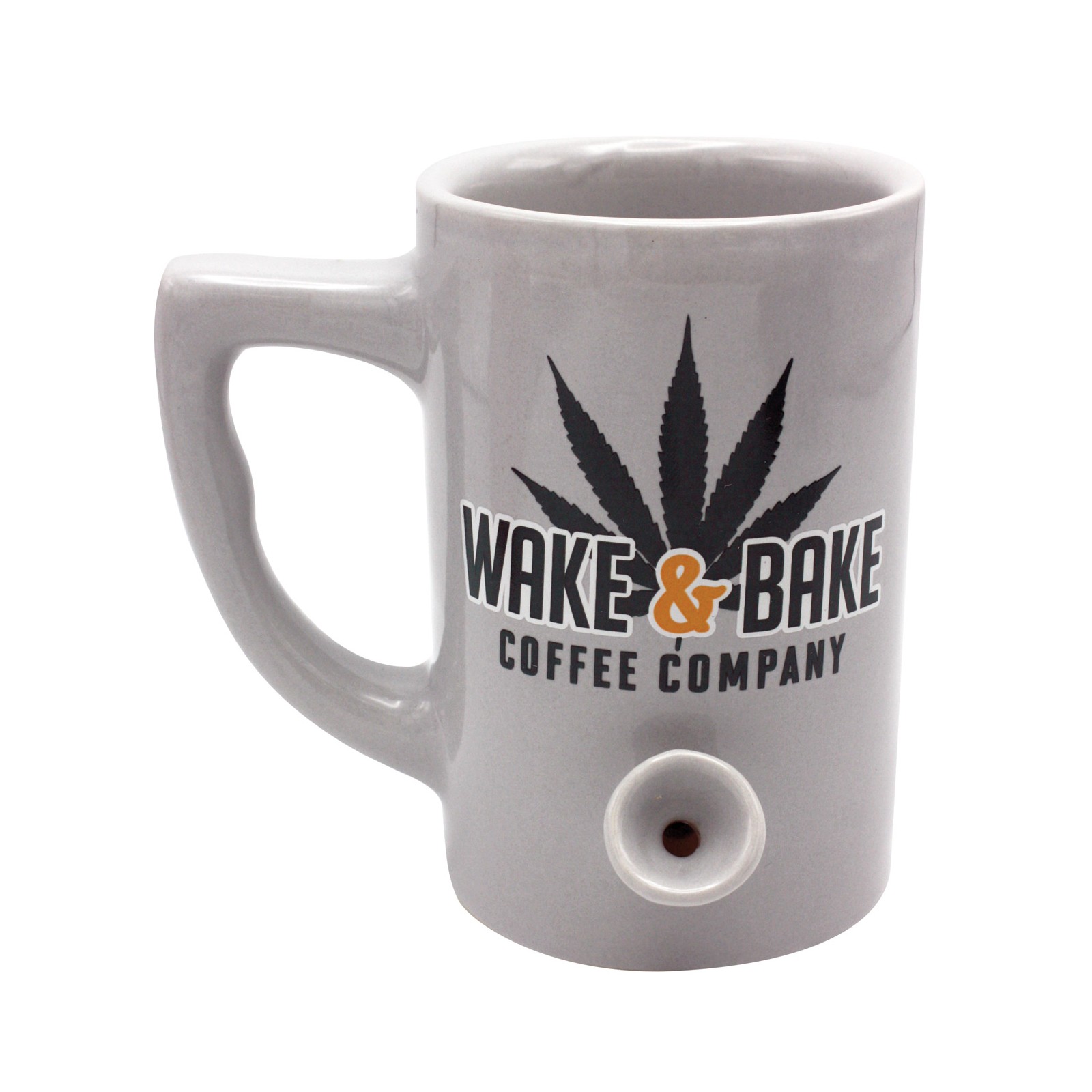 Taza Wake & Bake - 10 oz Gris