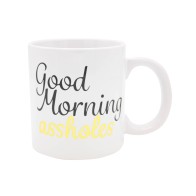 Taza Actitud Buenos Días Idiota 22 oz