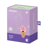 Satisfyer Sweet Treat Estimulador Clitoriano Rosa Marrón