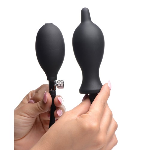 Plug Anal Inflable Master Series Negro