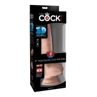 King Cock Plus 8" Triple Density Cock w/Balls