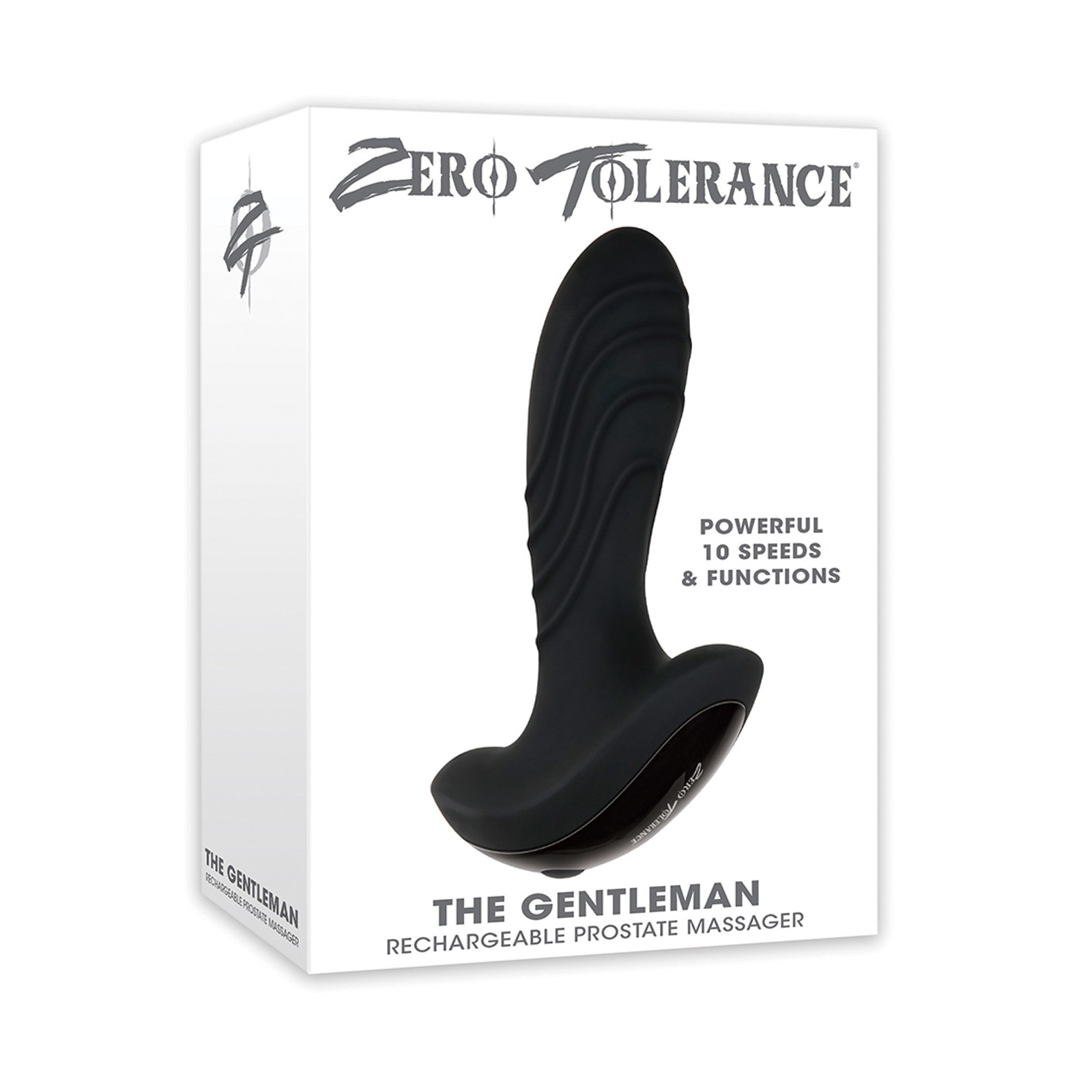 Zero Tolerance The Gentleman Prostate Massager Black