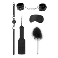 Shots Ouch Introductory Bondage Kit Black