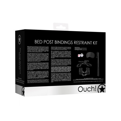 Shots Bed Post Restraint Kit - Explore Kink