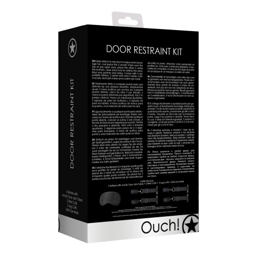 Shots Ouch Door Restraint Kit Black