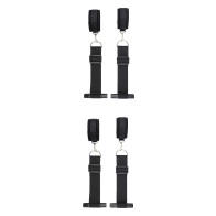 Shots Ouch Door Restraint Kit Black