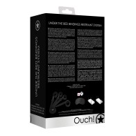 Shots Ouch Bed Restraint System Black