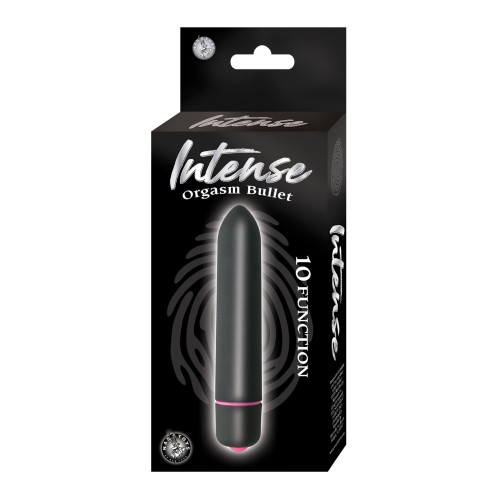 Intense Orgasm Bullet Black Powerful Pleasure