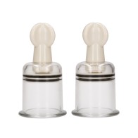 Shots Pumped Nipple Suctions Set - Large