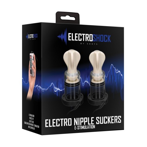 Shots Electroshock Nipple Suckers Clear