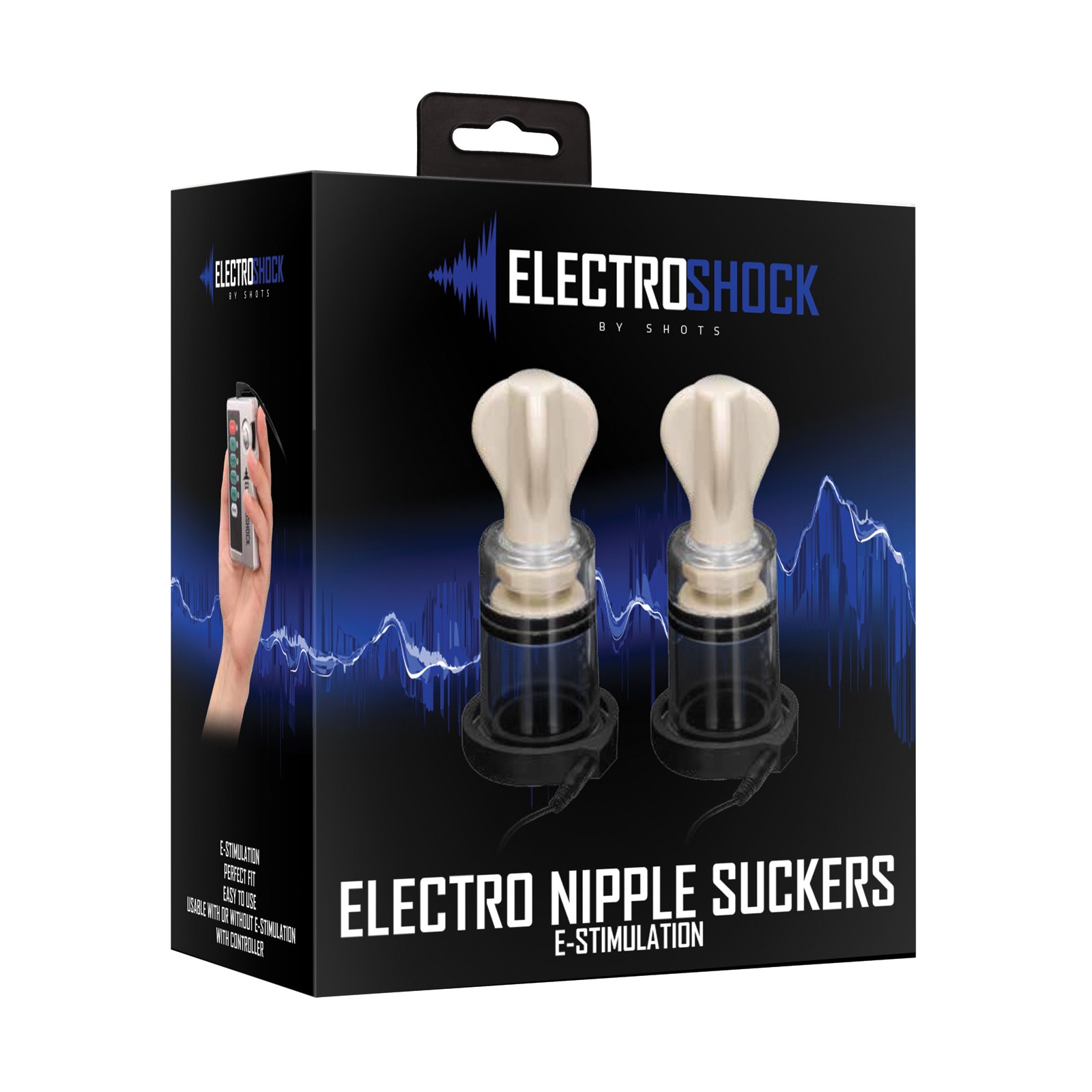 Shots Electroshock Nipple Suckers Clear