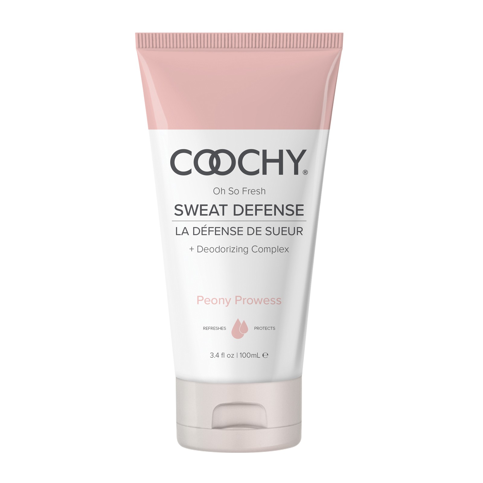 COOCHY Sweat Defense Lotion 3.4 oz Peony Prowess