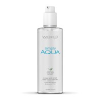 Wicked Sensual Care Simply Aqua Lubricant - Clean Pleasure