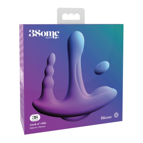 Threesome Rock N' Ride Pleasure Device for Ultimate Fun