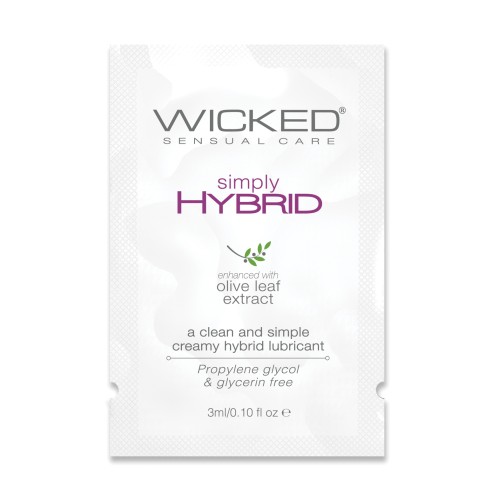 Wicked Sensual Care Simply Hybrid Lubricant - .1 oz