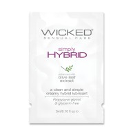 Lubricante Híbrido Simply Wicked Sensual Care - .1 oz