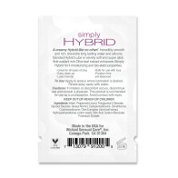 Lubricante Híbrido Simply Wicked Sensual Care - .1 oz