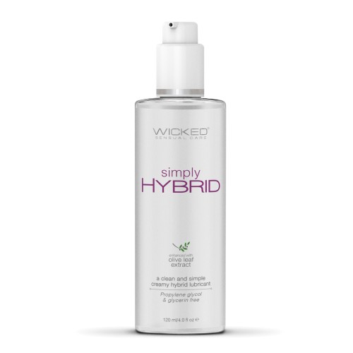 Wicked Sensual Care Simply Hybrid Lubricant - 4 oz