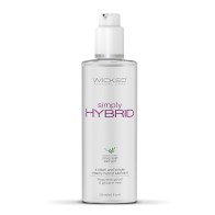 Lubricante Híbrido Simply de Wicked Sensual Care - 4 oz