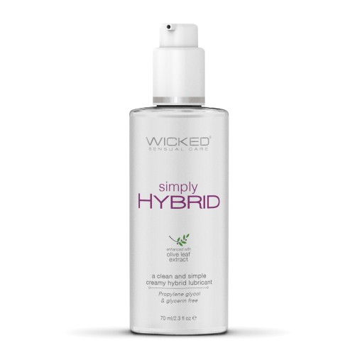 Wicked Sensual Care Simply Hybrid Lubricant 2.3 oz