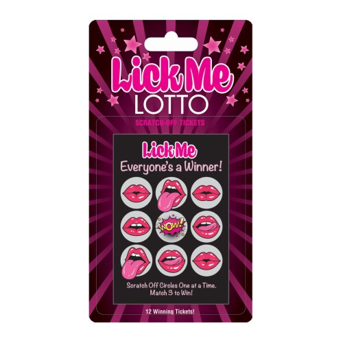 Lick Me Lotto for Fun Oral Adventures