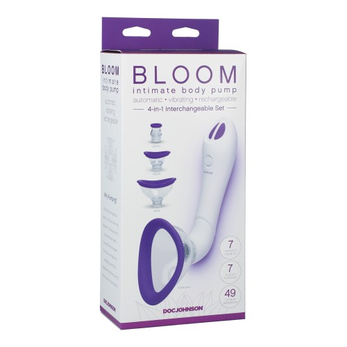 Bloom Intimate Body Automatic Pump Purple/White