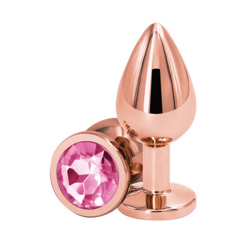 Rear Assets Rose Gold Medium Anal Toy - Pink