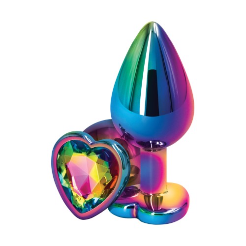 Juguete Anal Multicolor Heart - Medium