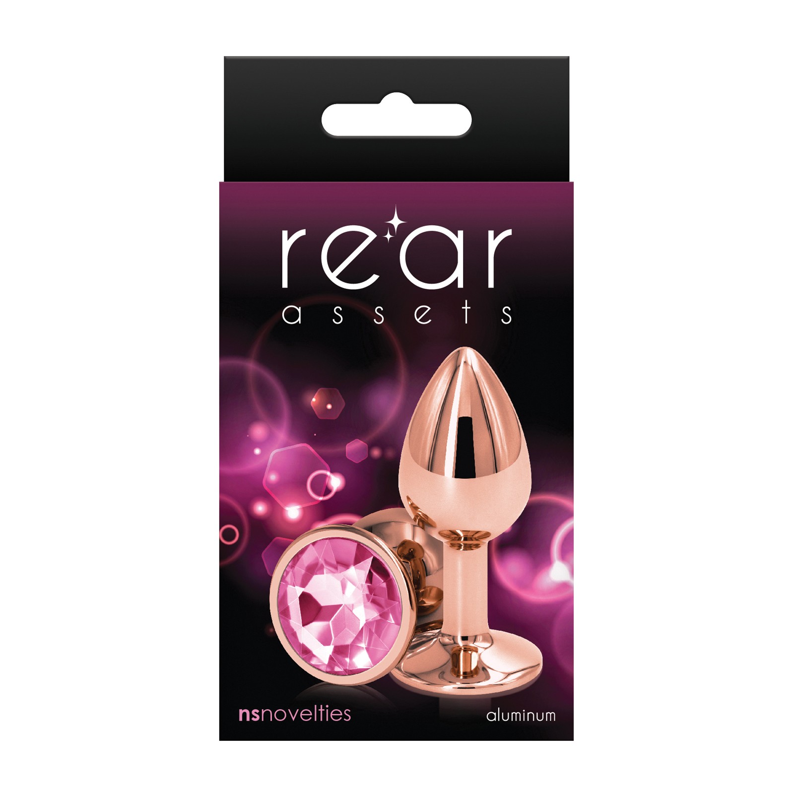 Rear Assets Rose Gold Small Anal Toy