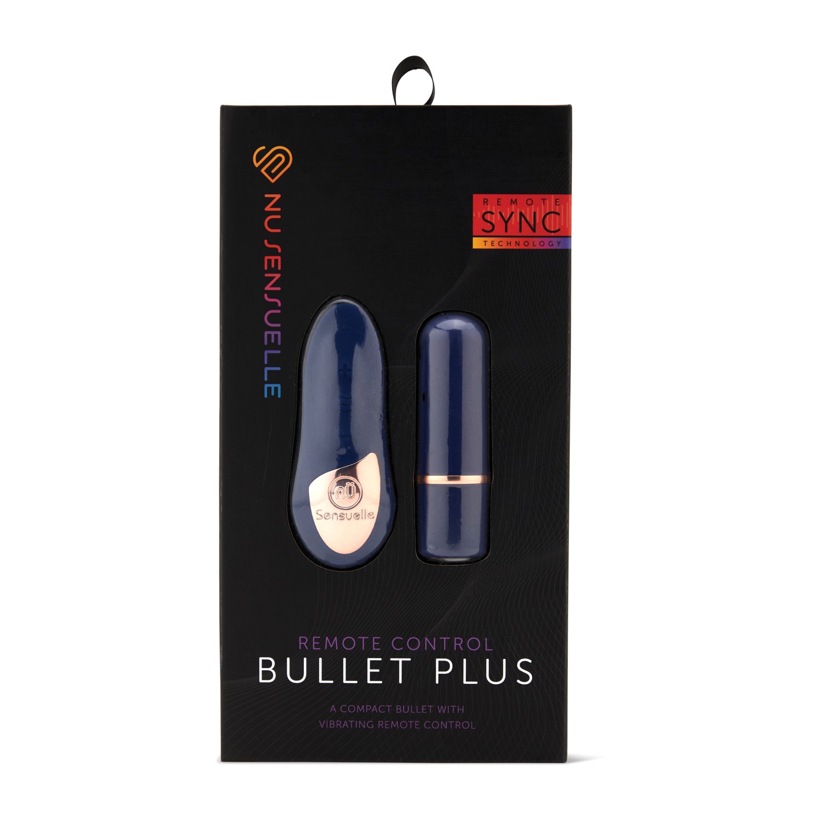 Bullet Inalámbrica Nu Sensuelle Plus Azul Marino