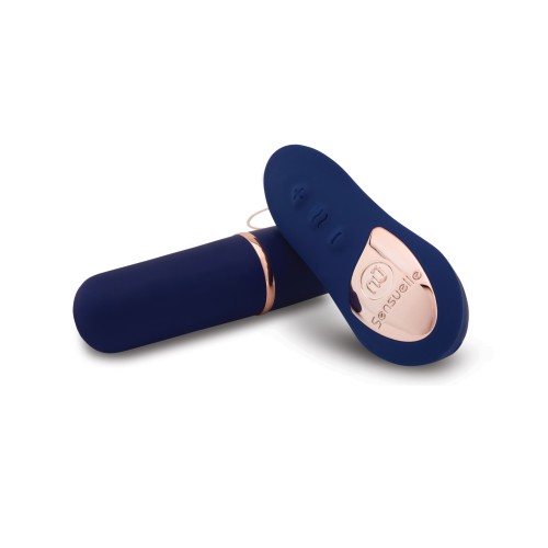 Bullet Inalámbrica Nu Sensuelle Plus Azul Marino