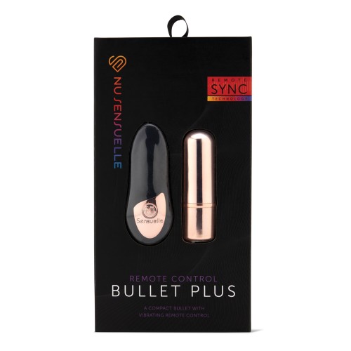 Nu Sensuelle Bullet Inalámbrico Control Remoto Plus - Oro Rosa