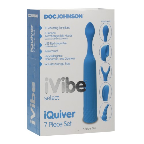 Set de Vibrador iVibe Select iQuiver - Periwinkle