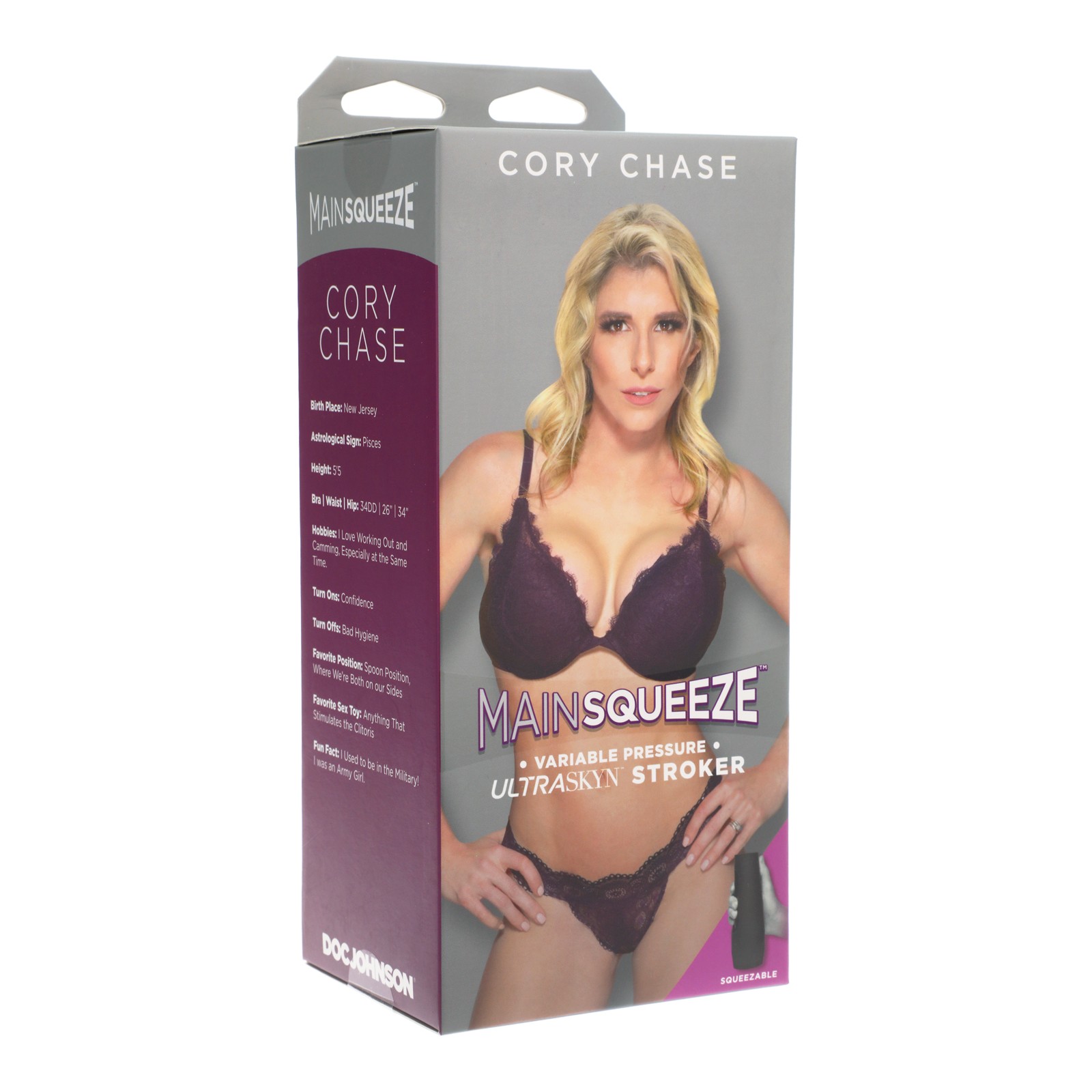 Main Squeeze Cory Chase Stroker - Ultimate Pleasure Tool