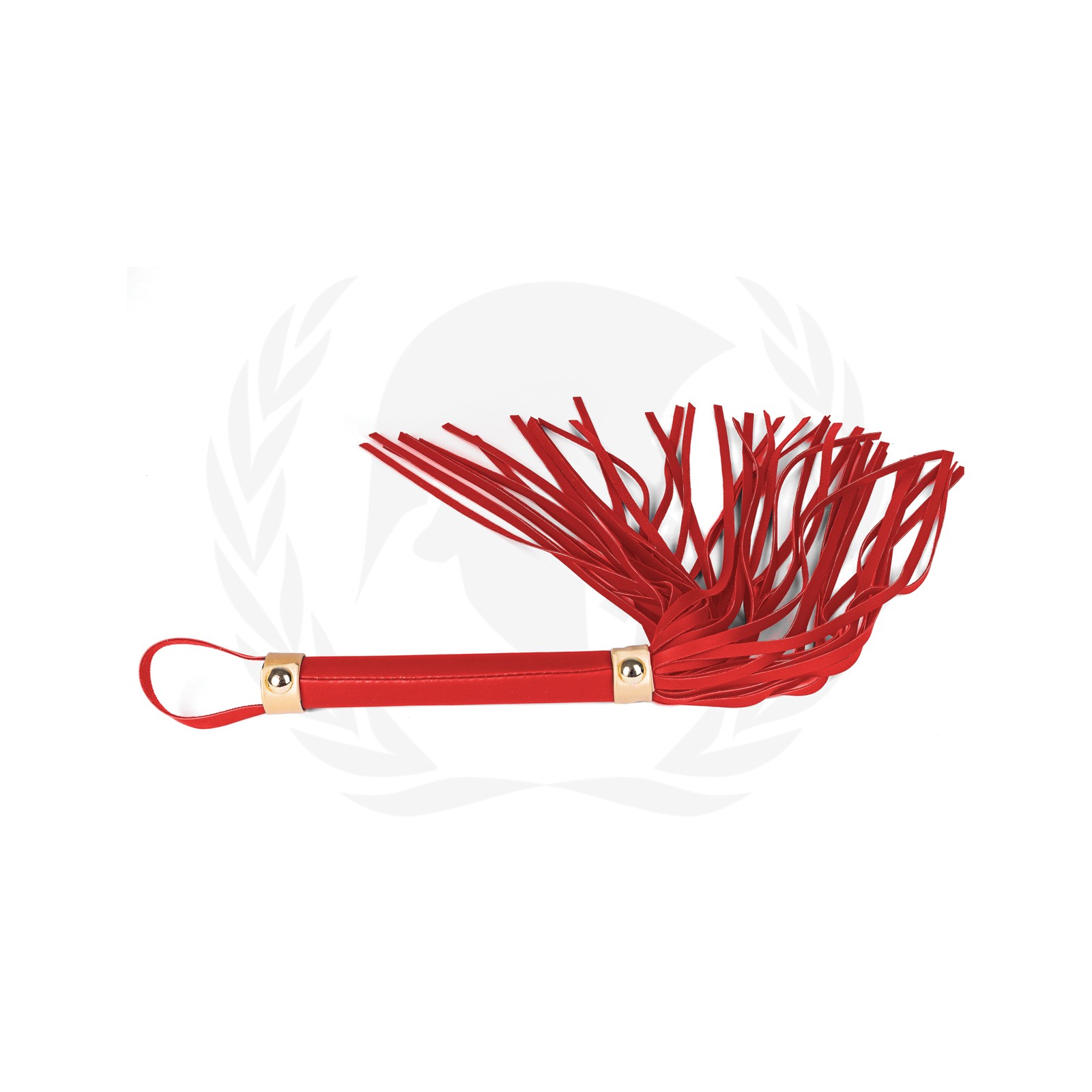 Spartacus Red PU Whip for Sensual Play