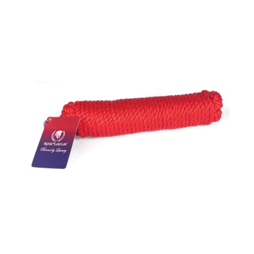 Spartacus Nylon Bondage Rope 10 Meters Red